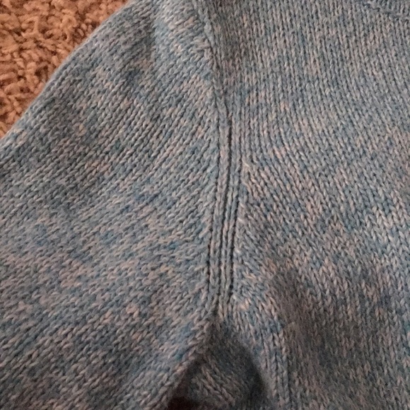 Women’s light blue knitted sweater M - Picture 2 of 3